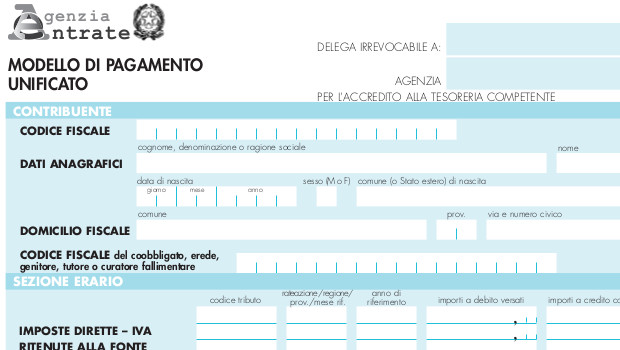 I Codici Tributo Per Modello F23 In Ordine Numerico