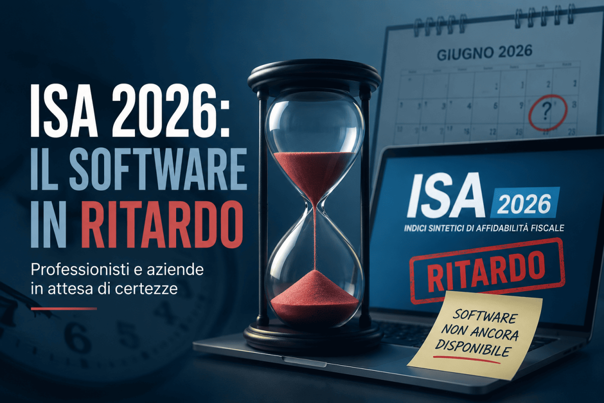 Anc software Isa 2026, in ritardo per legge