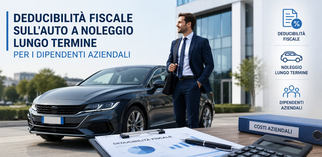 deducibilità fiscale auto noleggio a lungo termine
